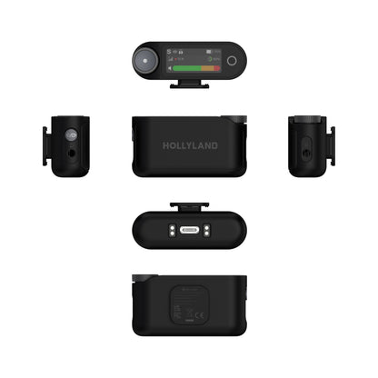 Hollyland LARK MAX 2 Combo 4-Person Wireless Microphone System