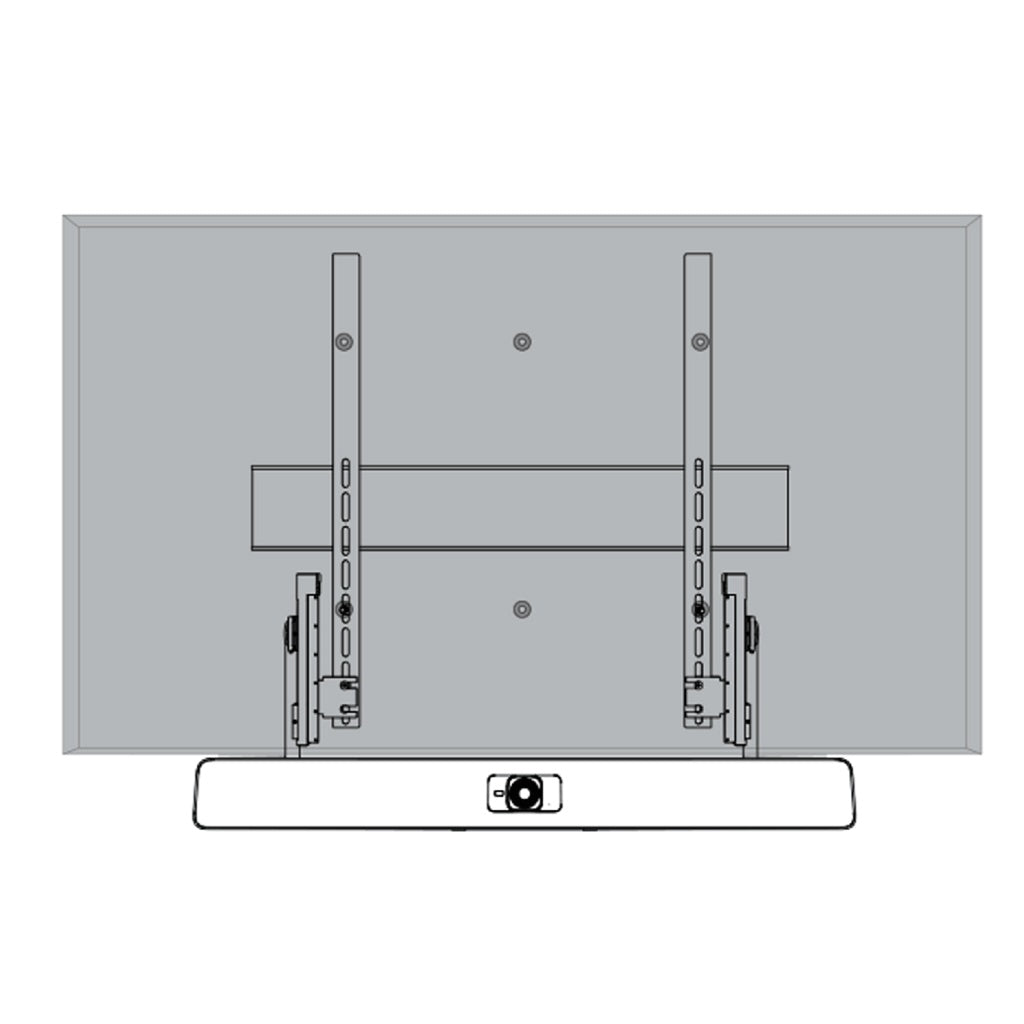 Biamp Display Mount Adapter For Parlé 2000 Series