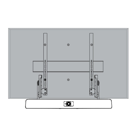 Biamp Display Mount Adapter For Parlé 2000 Series