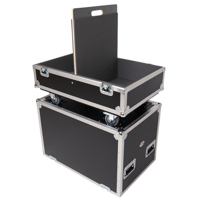 ProX XS-SP2X261915W ATA Dual Speaker Flight Case For QSC KC12 Sub