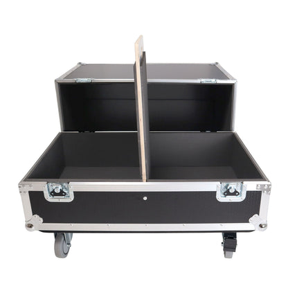 ProX XS-SP2X261915W ATA Dual Speaker Flight Case For QSC KC12 Sub
