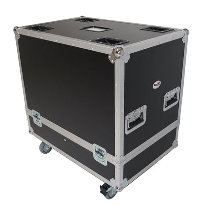ProX XS-SP2X261915W ATA Dual Speaker Flight Case For QSC KC12 Sub