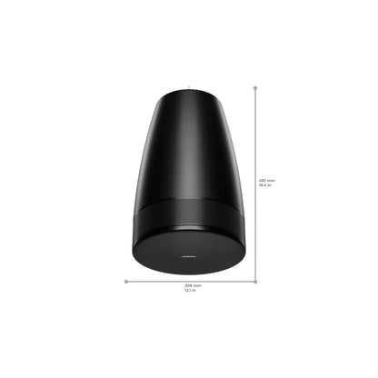 Bose DesignMax Luna DML88P 70V/100V Pendant Loudspeaker | Black