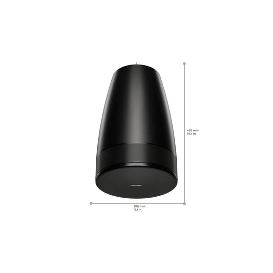 Bose DesignMax Luna DML88P 70V/100V Pendant Loudspeaker | Black