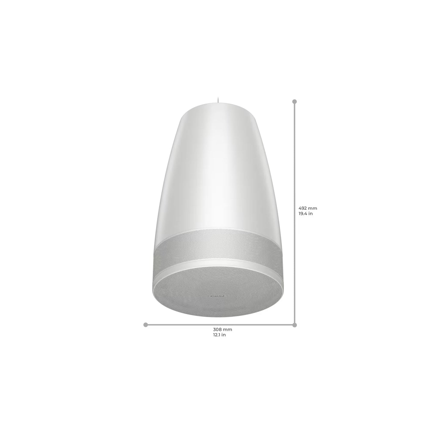 Bose DesignMax Luna DML88P 70V/100V Pendant Loudspeaker | White