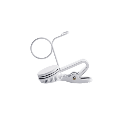 Shure Wl18Xm Single-Mount Tie Clip, White