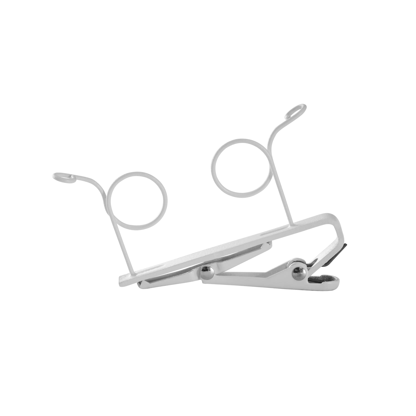 Shure  RK187T2-W Dual-Mount Tie Clip, White