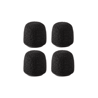 Shure RK187WS WL18Xm Snap-Fit Windscreen, Black