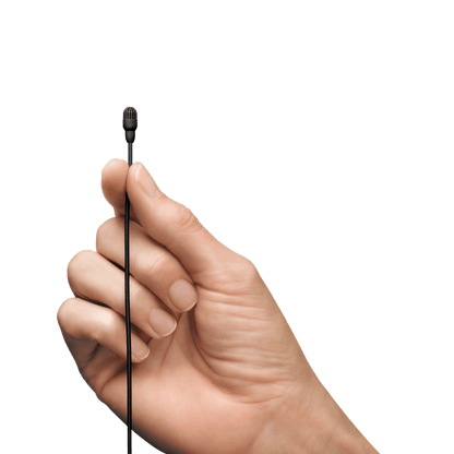 Shure TwinPlex TL46B/O-LEMO6-A Subminiature Lavalier Microphone, Black