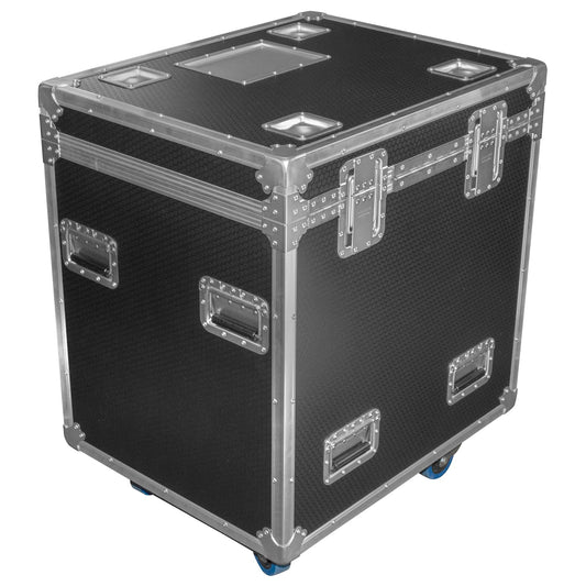 ODYSSEY OPT302436WPT1 Professional Black Hex Board Utility Tour Trunk Case with Caster Wheels