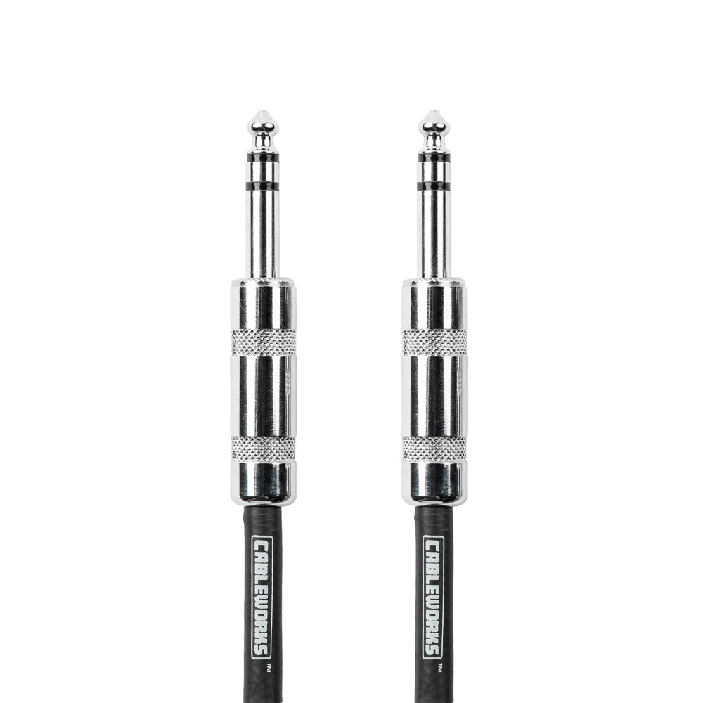 Gator Backline TRS ¼" Male To Male Balanced Patch Cable | 3'