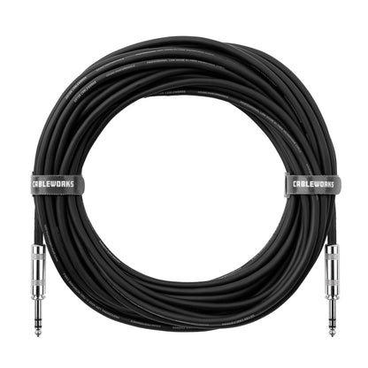 Gator Backline TRS ¼" Male To Male Balanced Patch Cable | 30'