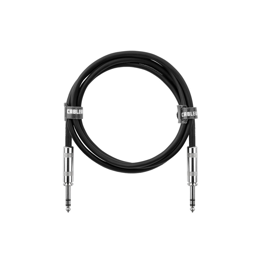 Gator Backline TRS ¼" Male To Male Balanced Patch Cable | 5'