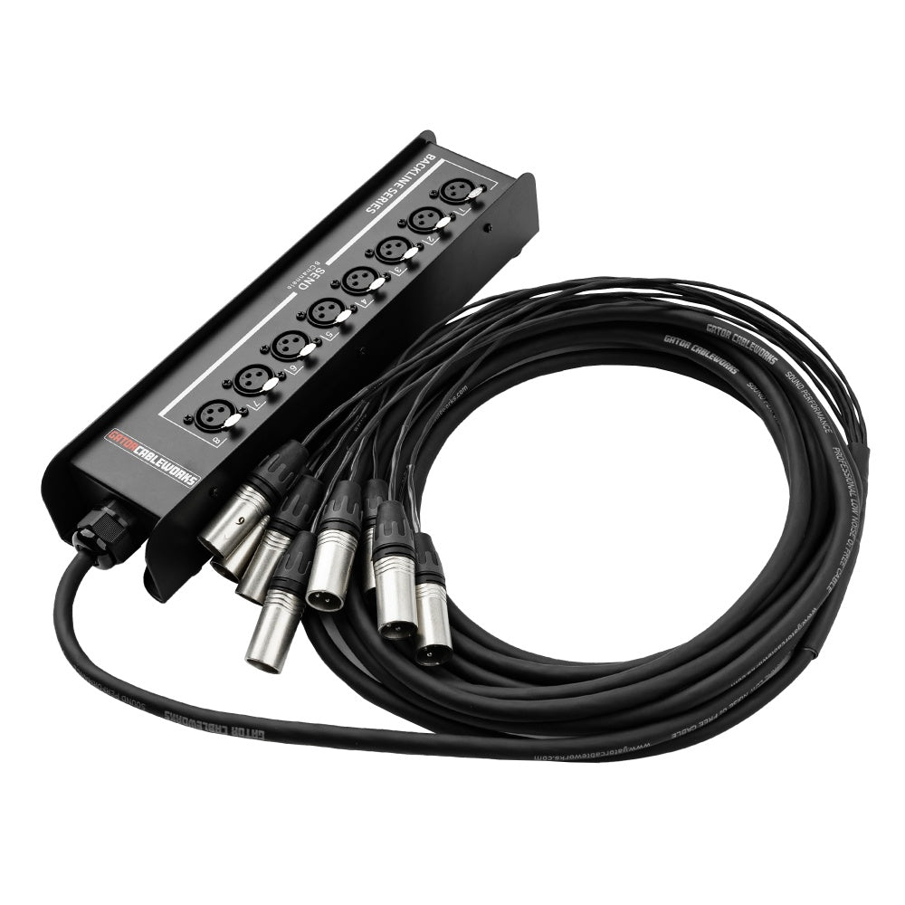 Gator GCWB-DS8X0-50 Backline Series 8x0 Drop Snake | 50'