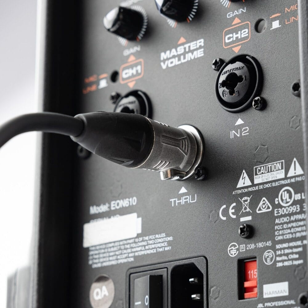 Gator Backline XLR Microphone Cable | 15'