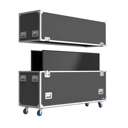 Gator GEXPOLED7075X2 EXPO Series ATA Case For Two LED Screens | 70"-75"