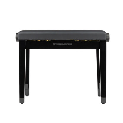Gator GFW-KEYBENCH-HABK Deluxe Height Adjustable Piano Bench