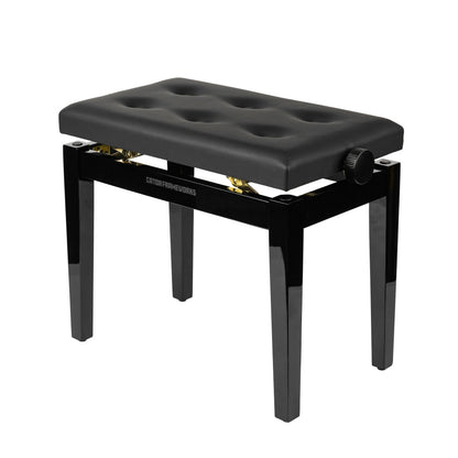 Gator GFW-KEYBENCH-HABK Deluxe Height Adjustable Piano Bench