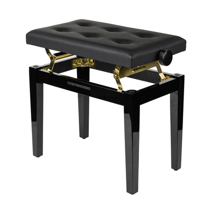 Gator GFW-KEYBENCH-HABK Deluxe Height Adjustable Piano Bench
