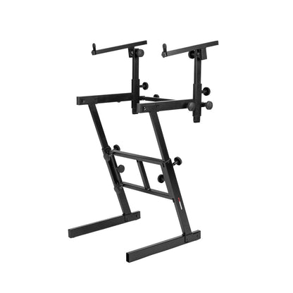 Gator GFW-KEY-Z2000 Adjustable Z-Style Keyboard Stand | 2-Tier