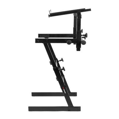Gator GFW-KEY-Z2000 Adjustable Z-Style Keyboard Stand | 2-Tier