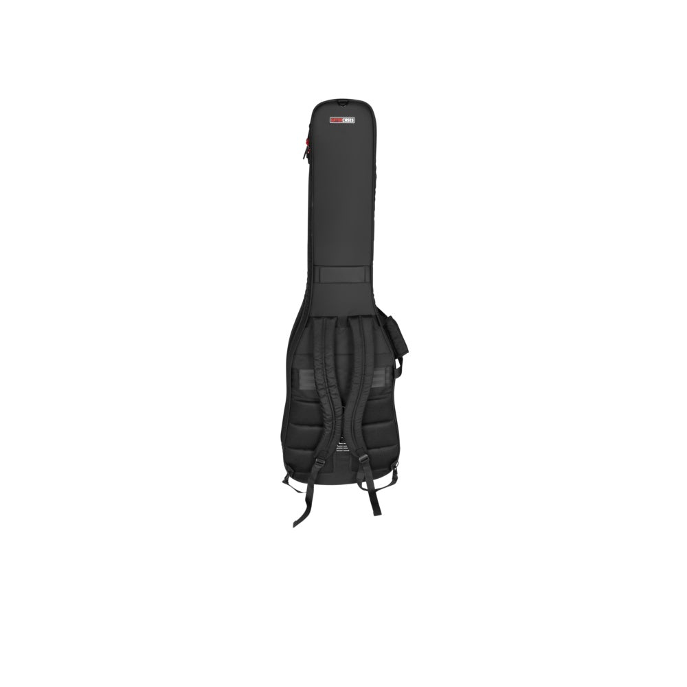 Gator G-ICONTTBASS-BLK Icon Take Two Series Dual Bass Guitar Travel Bag