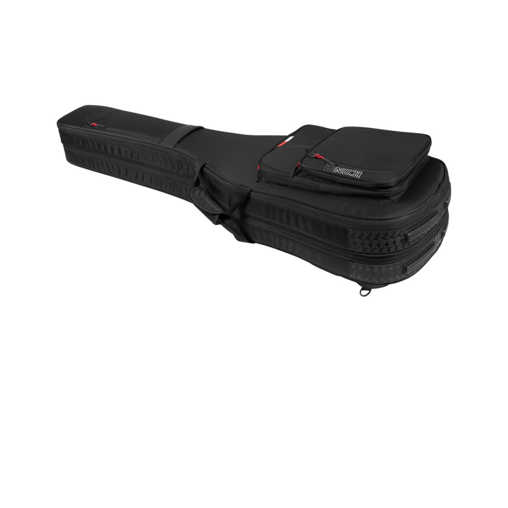 Gator G-ICONTTBASS-BLK Icon Take Two Series Dual Bass Guitar Travel Bag