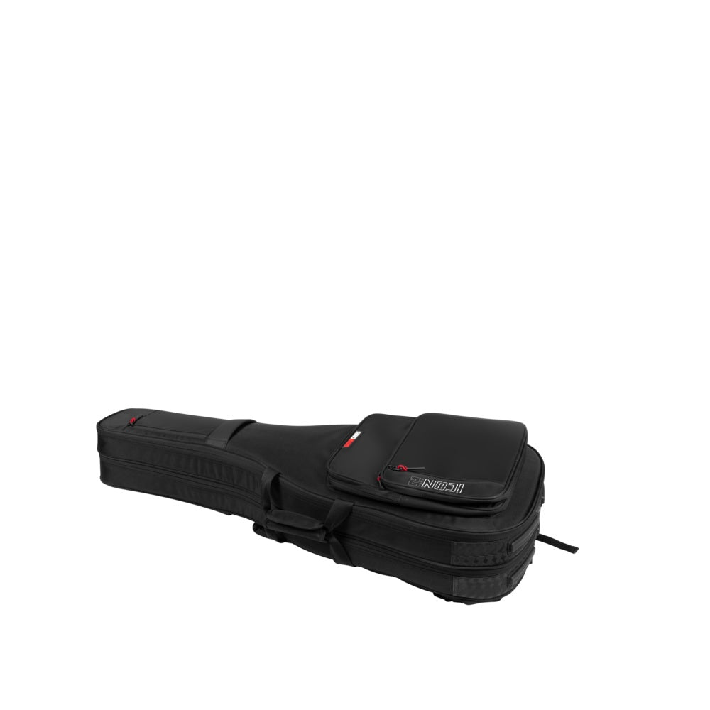 Gator G-ICONTTELEC-BLK Icon Take Two Series Dual Electric Guitar Bag