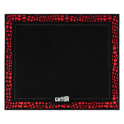 Gator GP-DRUMRUG-BK Drum Rug | 78" x 66" | Black