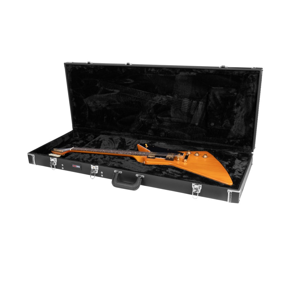 Gator GW-EXP Deluxe Wood Case For Explorer Guitars