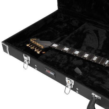 Gator GW-EXP Deluxe Wood Case For Explorer Guitars