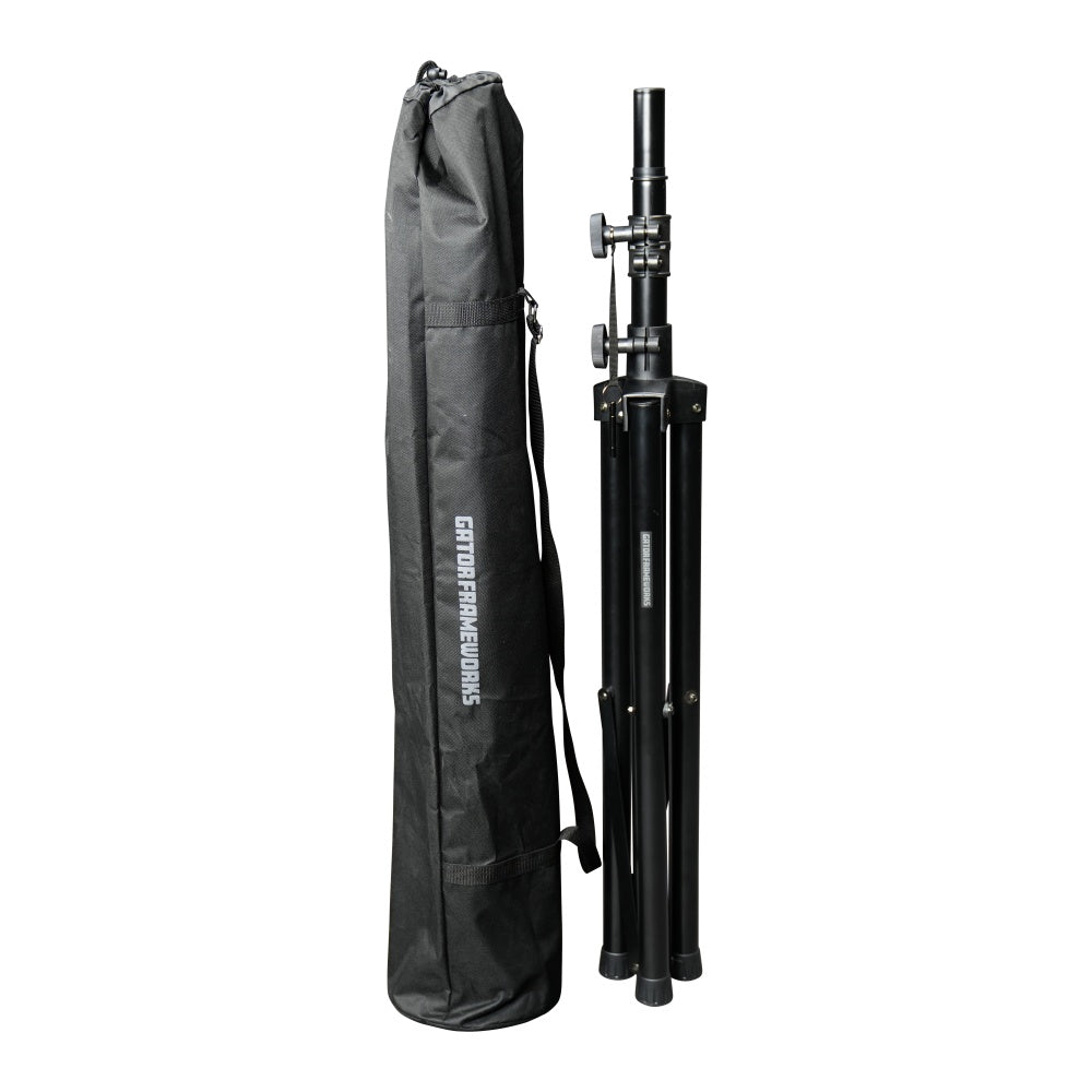 Gator RI-SPKRSTDSET-200-AL Aluminum Tripod Speaker Stand Set With Bag