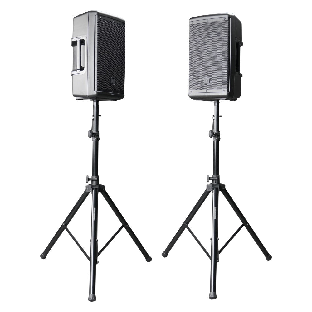 Gator RI-SPKRSTDSET-200-AL Aluminum Tripod Speaker Stand Set With Bag
