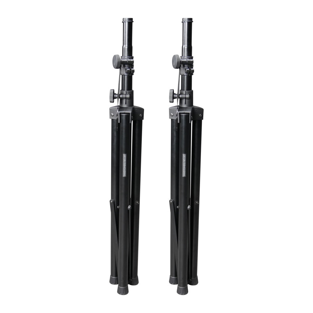 Gator RI-SPKRSTDSET-200-AL Aluminum Tripod Speaker Stand Set With Bag