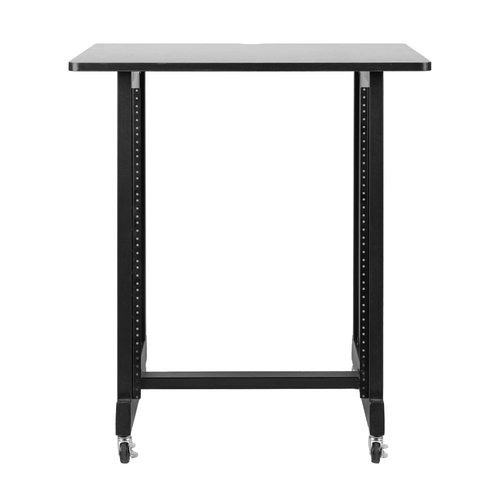Gator RI-STRK-14U-BLK 14U Wood Rack Cabinet | Black