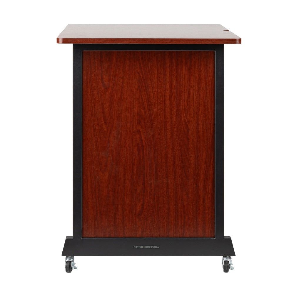 Gator RI-STRK-14U-CH 14U Wood Rack Cabinet | Cherry