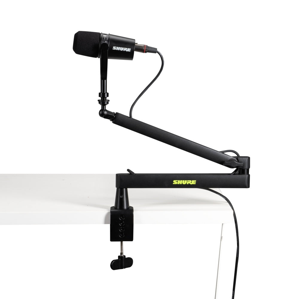 Gator SH-BROADCAST2 Shure Low-Profile Desktop Mic Boom Stand