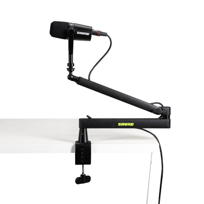 Gator SH-BROADCAST2 Shure Low-Profile Desktop Mic Boom Stand