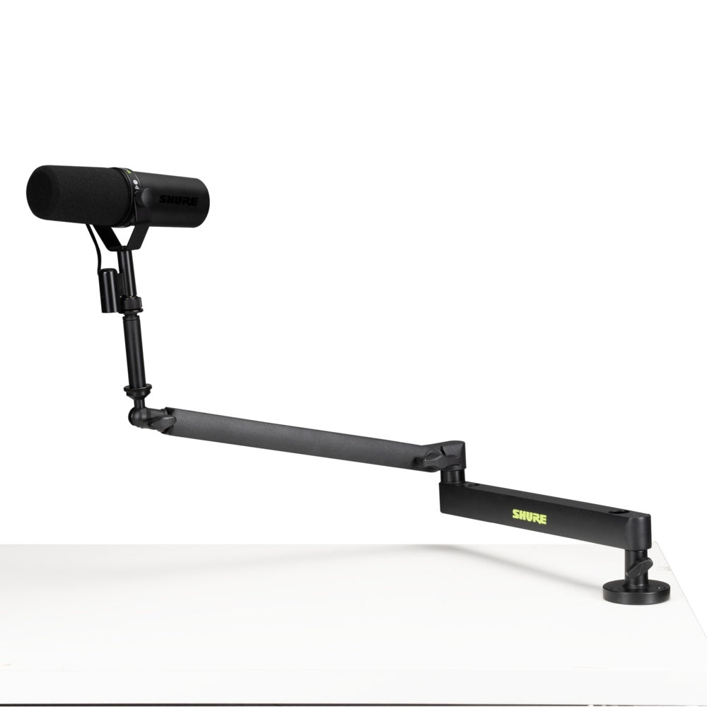 Gator SH-BROADCAST2 Shure Low-Profile Desktop Mic Boom Stand