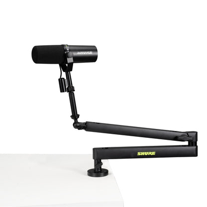 Gator SH-BROADCAST2 Shure Low-Profile Desktop Mic Boom Stand