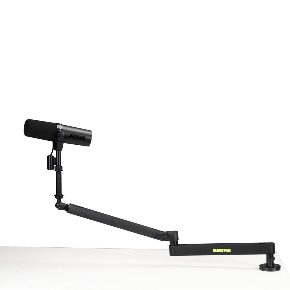 Gator SH-BROADCAST2 Shure Low-Profile Desktop Mic Boom Stand