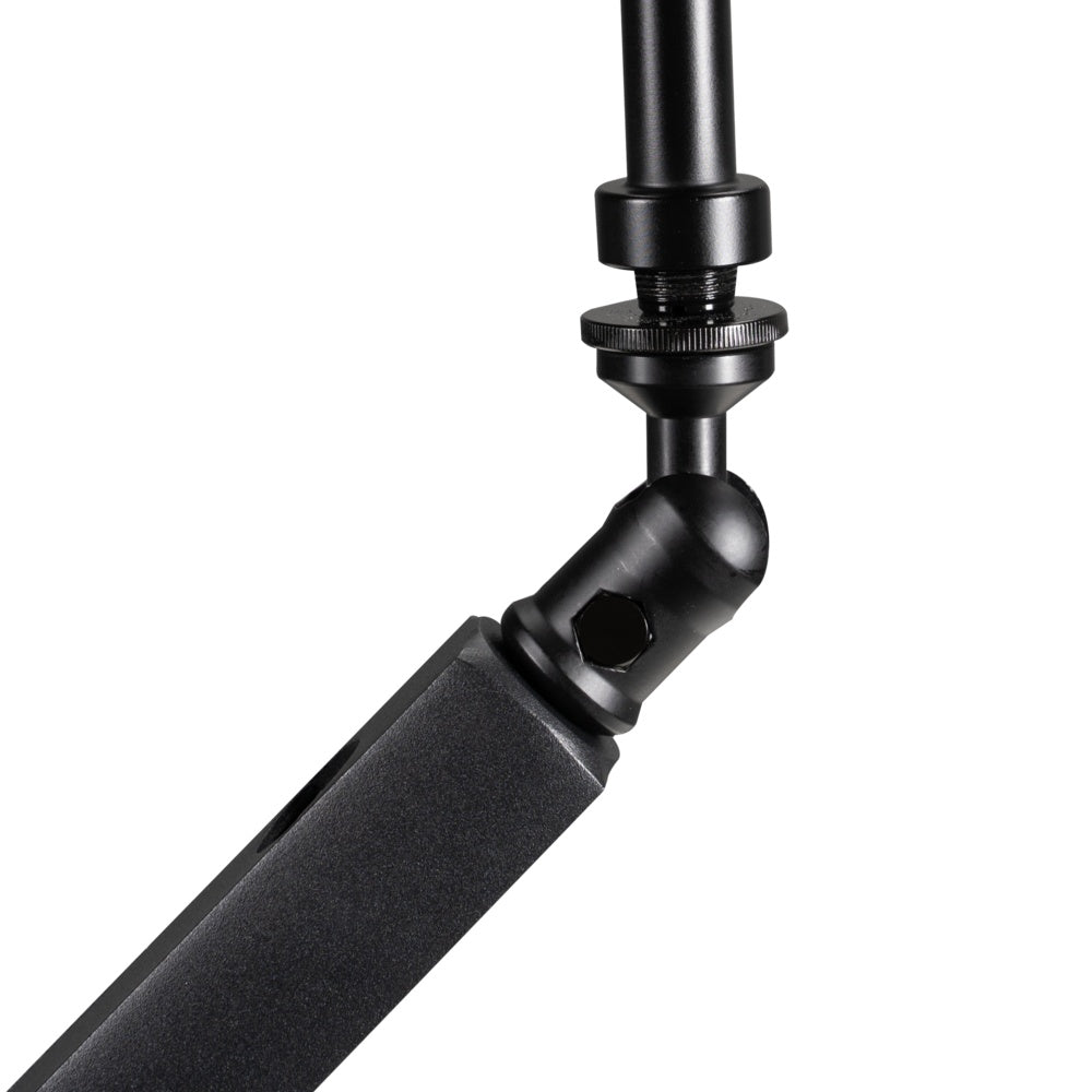 Gator SH-BROADCAST2 Shure Low-Profile Desktop Mic Boom Stand