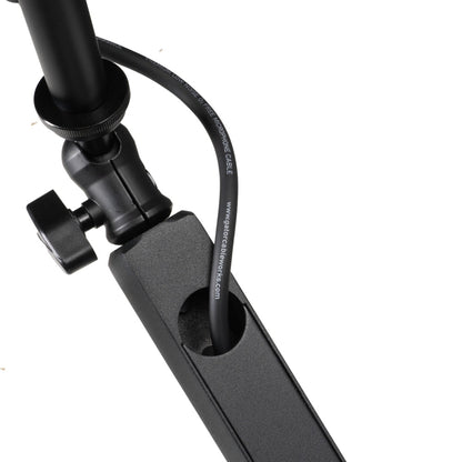 Gator SH-BROADCAST2 Shure Low-Profile Desktop Mic Boom Stand