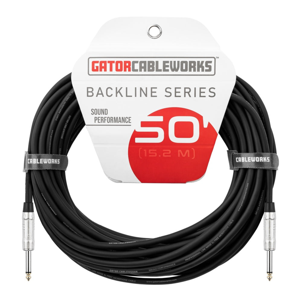 Gator Backline TS Speaker Cable | 50'