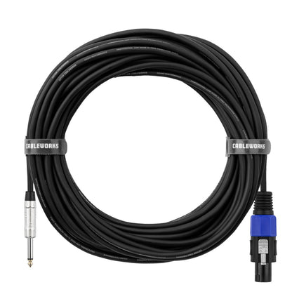 Gator Backline TS To Twist Lock Speaker Cable | 50'
