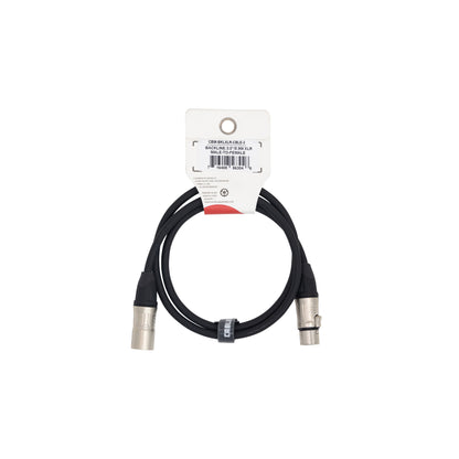 Gator Backline XLR Microphone Cable | 3'