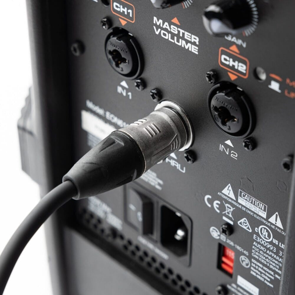 Gator Backline XLR Microphone Cable | 5'