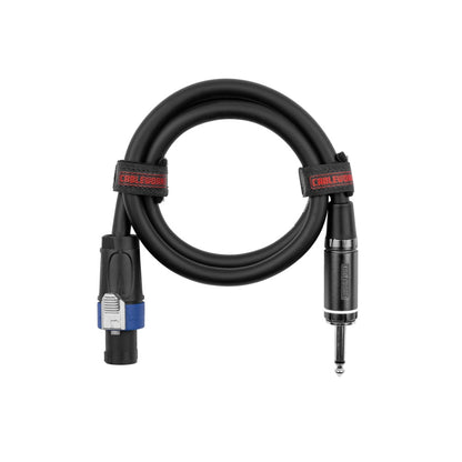Gator Composer TS To Twist Lock Speaker Cable | 3'