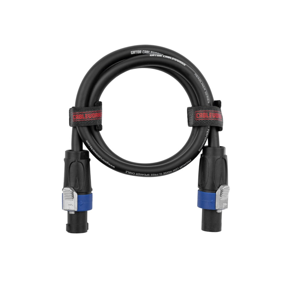 Gator Composer Twist Lock Speaker Cable | 3'