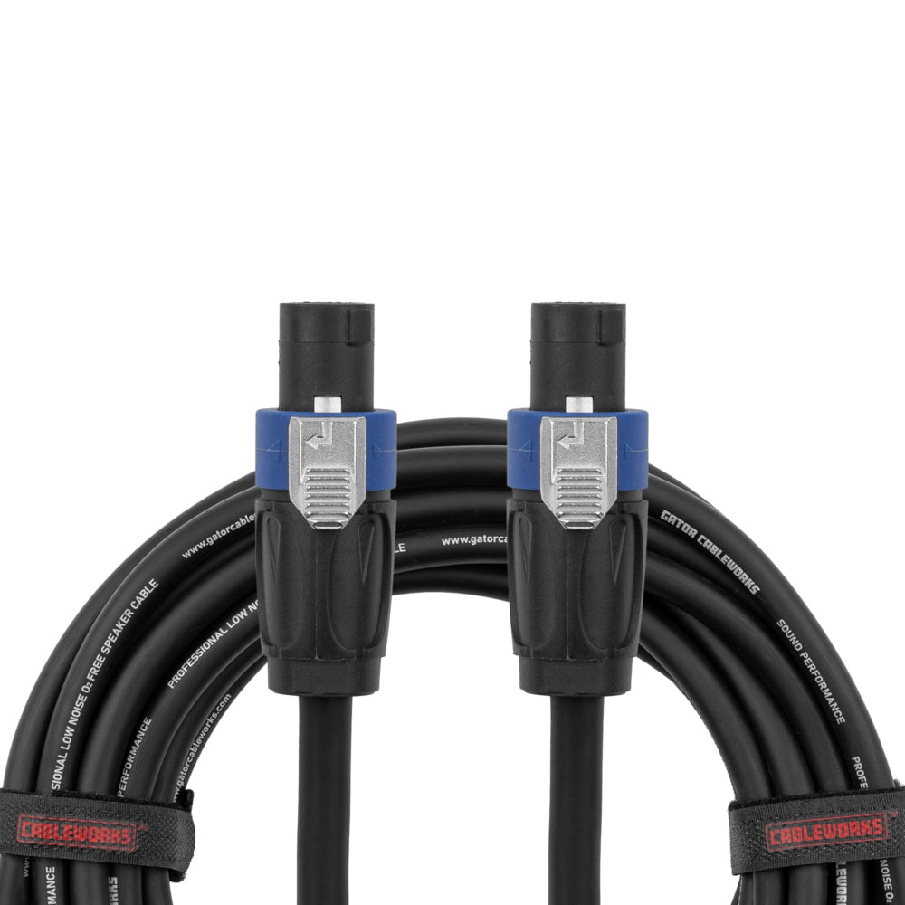 Gator Composer Twist Lock Speaker Cable | 3'
